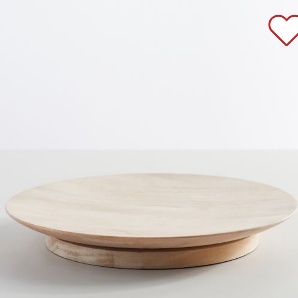 Pottery Barn Chateau Wood Lazy Susan